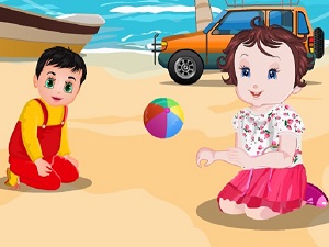 Baby Lisi Beach Party - Kids Games