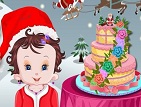 Baby Lisi Christmas Cake