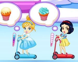 Disney Princess Cupcake Frenzy - Skill Game